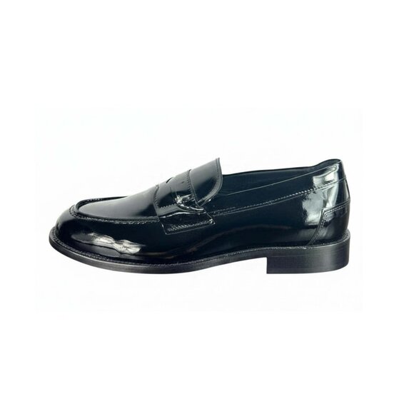 Loris Men’s Black Pattern Loafer – Italian Leather Slip-On Shoes main image 5